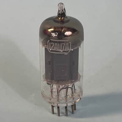 1960s RCA 12AU7A ECC82 Vintage Long Plate D Getter Preamp Tube! T154 image 1