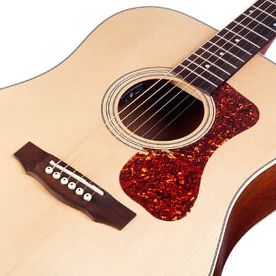 Guild D-240E NAT Acoustic/Electric Guitar image 5