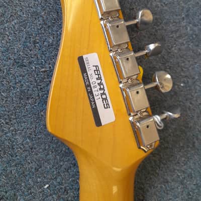 Fernandes LE-1 Early 90s - MIJ Candy Apple Red image 7