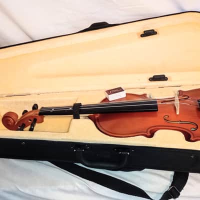 Ohuhu VIOLIN FULL SIZE 4/4 CASE WITH VIOLIN, BOW, ROSIN FREE SHIP TO CUSA! image 2