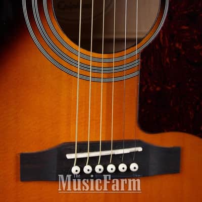 Epiphone Limited Edition EJ200 Artist Acoustic Guitar Jumbo Vintage Sunburst image 5