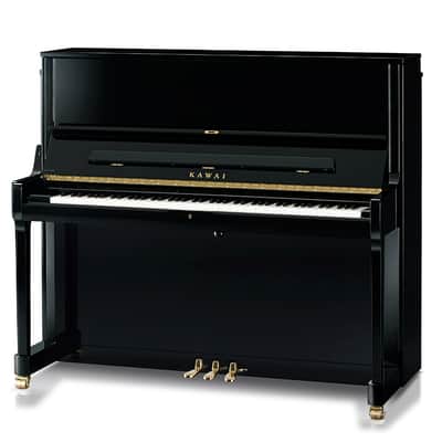 Kawai K500 Professional Upright Piano Ebony Polish image 1