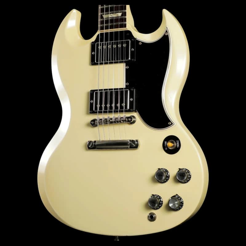 2007 Gibson Custom Shop Les Paul SG '61 Reissue - Classic White image 1
