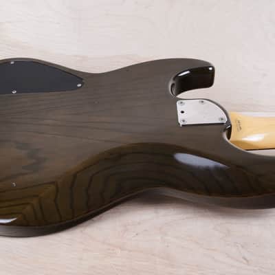 Fender Pro Feel JBR-80R Jazz Bass MIJ 1990 See-Through Black Made in Japan Fujigen w/ Bag image 10