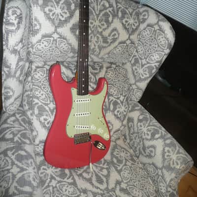 Fender Custom Shop Ltd Limited Edition '62/'63 Stratocaster Journeyman Fiesta Red (CZ560159) image 10