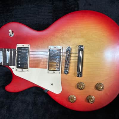 Gibson Les Paul Tribute Left-Handed 2022 Cherry Sunburst Electric Guitar w Case image 2