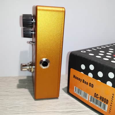 (NEW) One Control BJFe Series Honey Bee Overdrive NEW - Gold image 5
