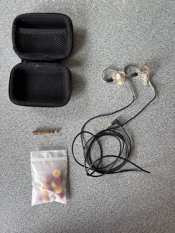 Xvive T9 In-Ear Monitors - 59 Ohms 2022 - Present - Clear image 1