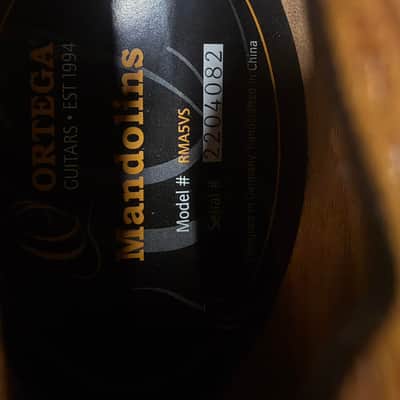 Ortega RMA5NA - Open pore satin image 12