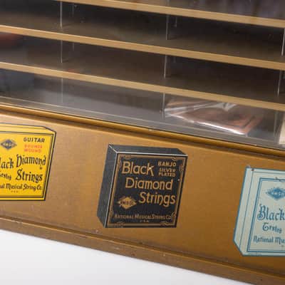 Black Diamond String Display 1940s-1950s - Vintage Guitar Store Memorabilia! image 2