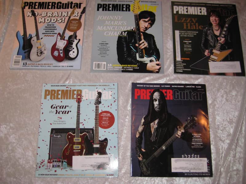 Premier Guitar Magazine  5 Issues From 2018 image 1