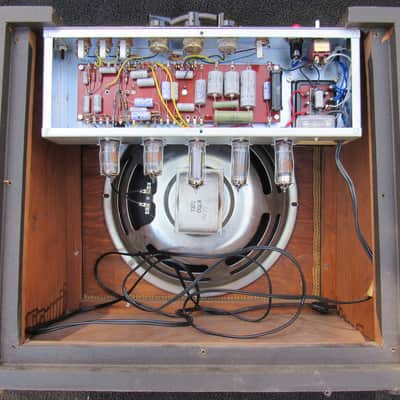 Kay Swingmaster Guitar & Univox Tube Amp 1960's (Grassi Custom Branded) image 19