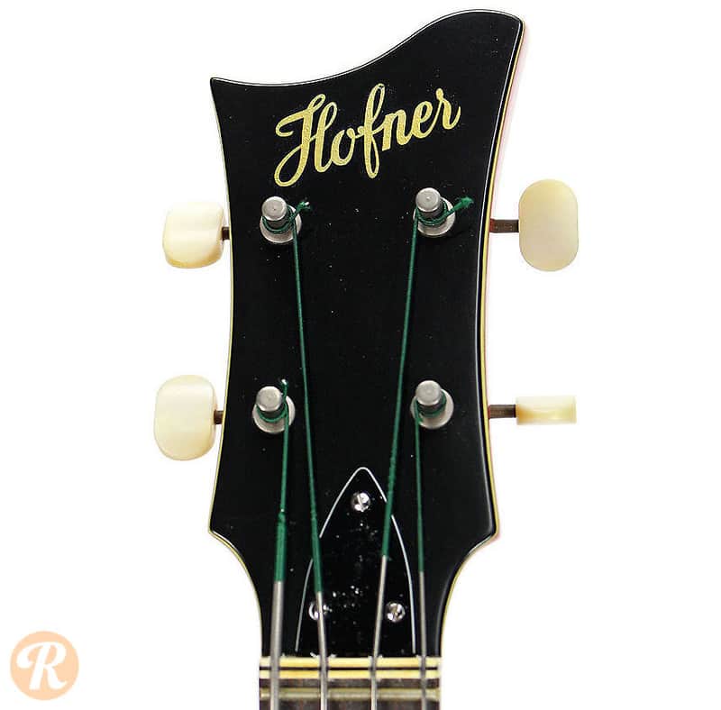 Hofner 500/1 Vintage '62 Burgundy Relic image 4