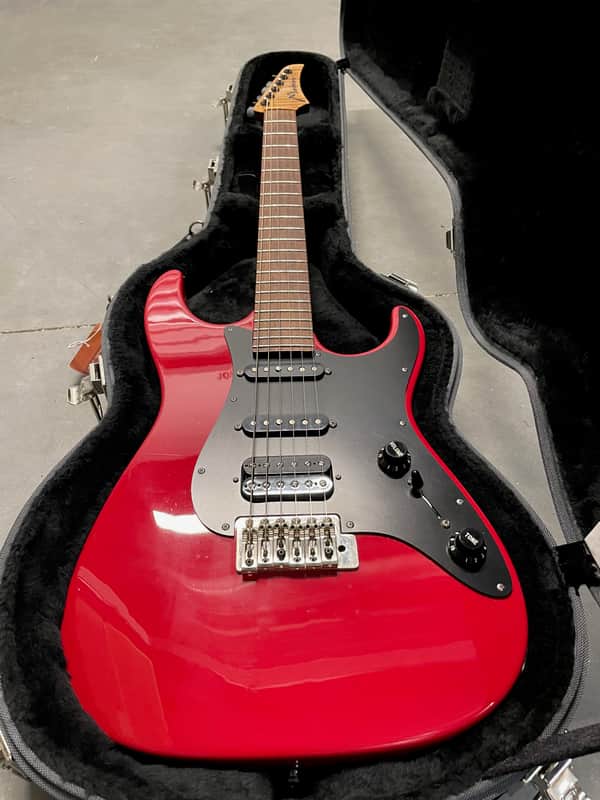 MARCHIONE DAKOTA RED VT, TORREFIED POPLAR AND MAPLE, ROSEWOOD FINGERBOARD, TONE SPECIFIC PICKUPS image 1
