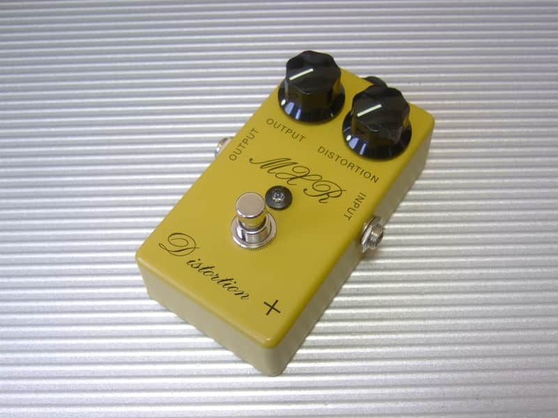 MXR CSP104 '73 Vintage Script Distortion+ Modified with LED, Power Jack, and True Bypass image 1