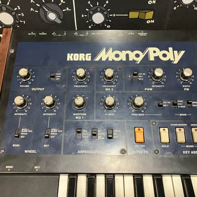 Korg Mono/Poly 1980s - Recapped and serviced! image 4