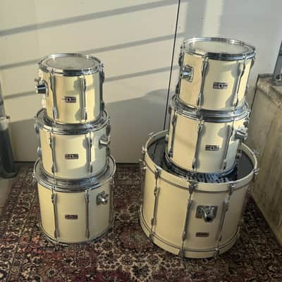 Yamaha Power Recording Custom Mid 1980's - Stage White Lacquer image 4