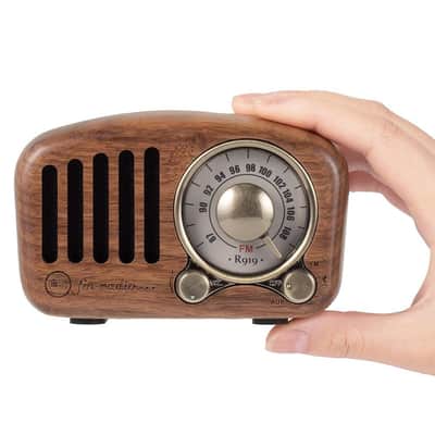 Vintage Radio-Black image 7
