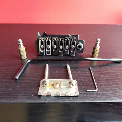 Wilkinson VS100N 2-Point non-locking Tremolo Bridge black 1996 image 1