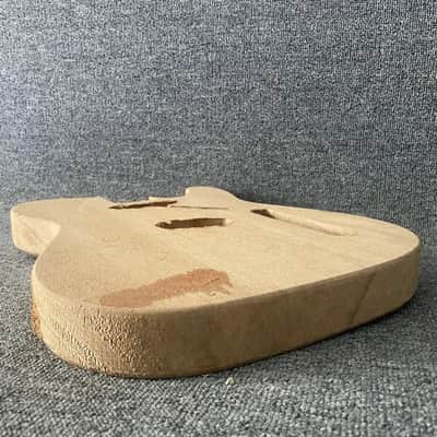 DIY Basswood Single Cut Guitar Tele Style Basswood Body image 6