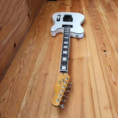 Carparelli Custom T-Style Electric Guitar – White Alder Body, Floyd Rose, Hand-Wound Humbuckers image 7