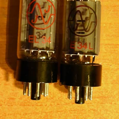 EL34 matched pair JJ image 1