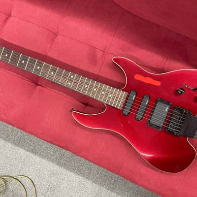 Overlord of Music GR4M Headless Electric Guitar - Candy Apple Red image 1