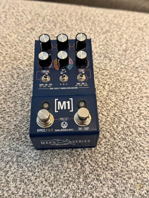 Walrus Audio Mako M1 High-Fidelity Modulation Machine 2022 - 2024 - Blue