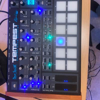 Dave Smith Instruments Tempest 6-Voice Drum Machine 2011 - 2018 - Black with Wood Sides