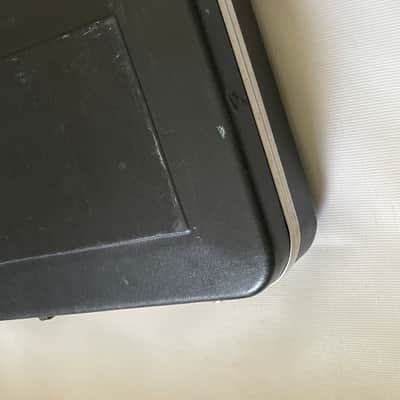 1990's Fender USA Stratocaster Telecaster Black Molded Hardshell Guitar Case Butterfly Latches image 6