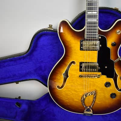 1979 Guild Starfire VI Vintage Original Electric Guitar Sunburst w/OHSC image 2