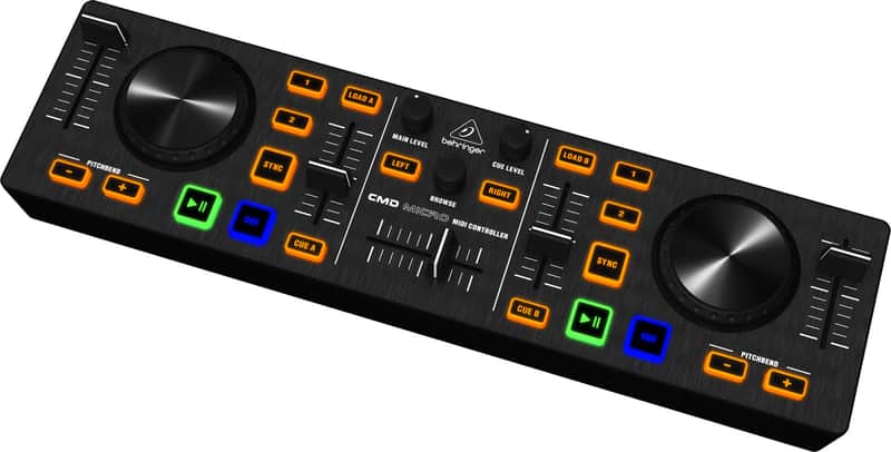 BEHRINGER CMD MICRO Compact 2-Deck USB DJ MIDI Controller + Full Warranty image 1