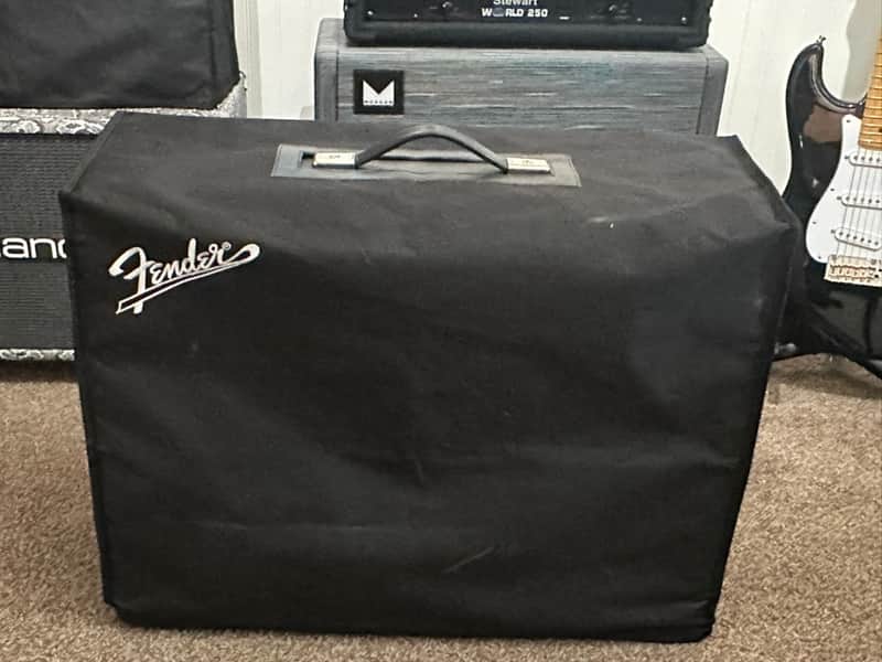 Fender '65 Twin Reverb Reissue 85-Watt 2x12" Guitar Combo 1991 - Present - Black image 1