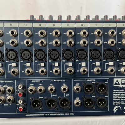 Soundcraft GB2R 16-Channel Rackmount Mixer 2010s - Blue image 13