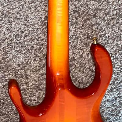 Vintage 1988 Pedulla  mvp electric bass guitar made in the usa ohsc image 12