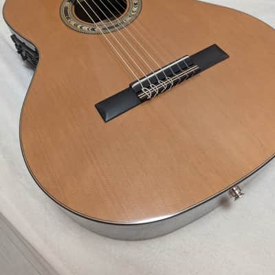 Kremona Fiesta F65CW-7S 7-String Nylon Classical Guitar – Fishman Electronics, Gig Bag Included – Mint image 5