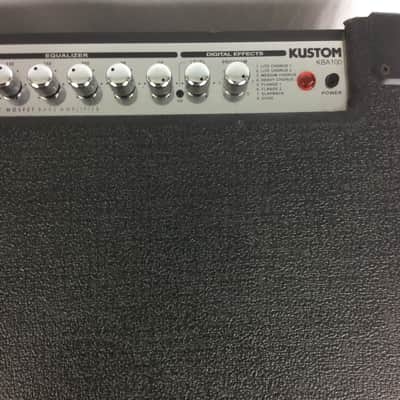 Used Kustom KBA100 Bass Amp 100 Watts image 3