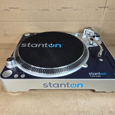 Stanton T.120 - DJ Turntable - 3 Speed Direct Drive - Silver