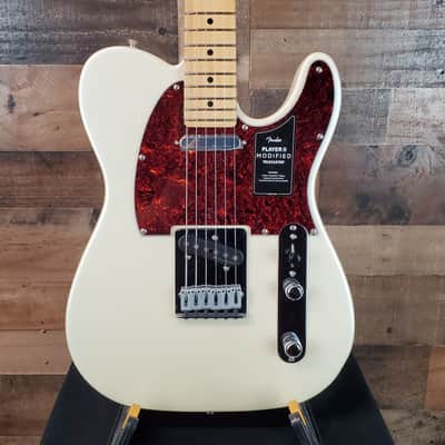 Fender Player II Modified Telecaster Maple Fretboard Olympic Pearl 522 image 1