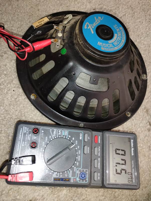 1969 Oxford/Fender 10J4-5, 8 ohm, 10" inch speaker image 1