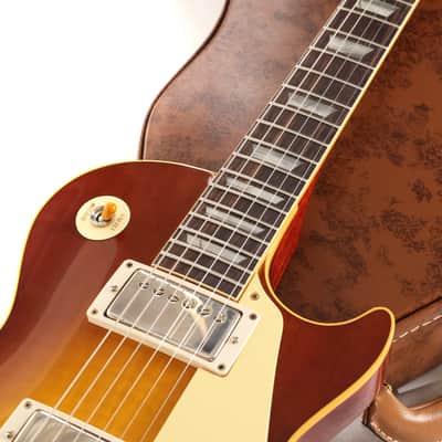 Gibson Custom Shop 1960 Les Paul Standard Reissue Iced Tea Burst VOS image 8