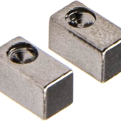 18Pcs Tremolo Bridge Saddle String Lock Insert Blocks Compatible with Floyd Rose Electric Guitar Bridge Saddle (Black) image 2