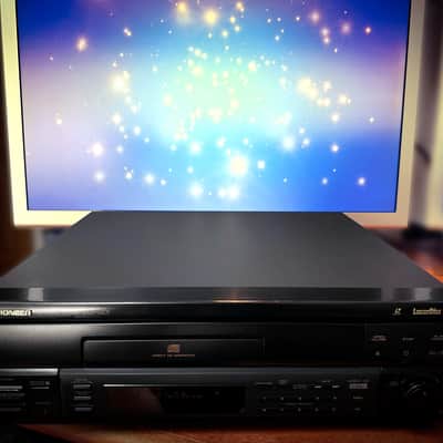 Pioneer CLD-S201 🌈RaRe🌈 Vintage Laserdisc Player Deck image 4