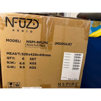 NFUZD Audio NSPIRE Rock Full 5pc Electronic Rock Kit 2010s - Black image 2