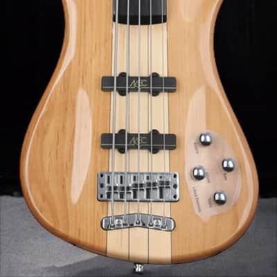 Warwick RockBass Streamer NT I, 5-String, Fretless - Natural Transparent High Polish image 1