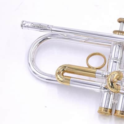 Carolbrass CTR-5000L-GST-Bb-SRL Mariachi Model Trumpet in Silver Plate image 3