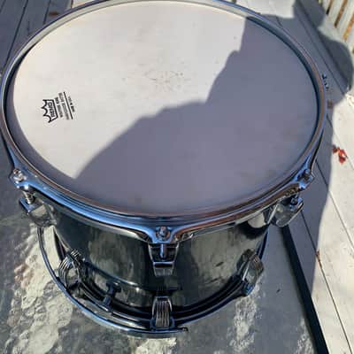 Ludwig 13x12 Black Cortex 6 Ply Power Tom 80's - Black Cortex image 11