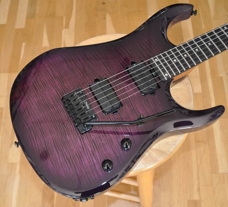 STERLING by MUSIC MAN JP150DFM PNB Purple Nebula / JP150 DiMarzio John Petrucci Signature / JP150DFM-PNB / SG67553 image 1