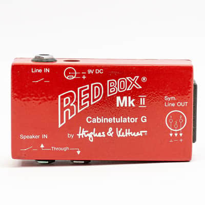 Hughes & Kettner Red Box MKII Cabinet Emulator / Cabinetulator w/ Box & Manual image 2