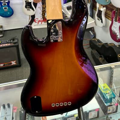 Fender Jazz Bass Deluxe 5 String with John East J Retro Preamp and Aguilar Pickups with Case - Pre Owned image 12